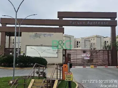 Apartamento com 1 Quarto à venda, 39m² no Fazenda do Estado, Araçatuba