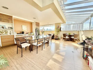 Apartamento com 4 Quartos para alugar, 360m² no Vila Romana, São Paulo