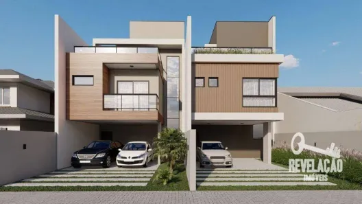 Casa de Condomínio com 3 Quartos à venda, 155m² no Costeira, São José dos Pinhais