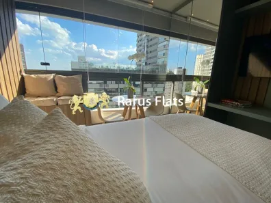 Flat com 1 Quarto para alugar, 19m² no Pinheiros, São Paulo
