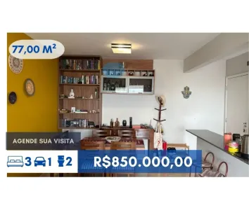 Apartamento com 3 Quartos à venda, 77m² no Jardim Esmeralda, São Paulo
