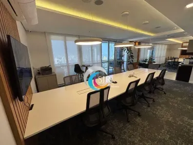 Sala Comercial para alugar, 126m² no Vila São Francisco (Zona Sul), São Paulo