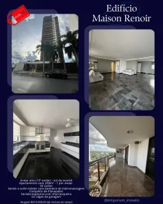 Apartamento com 3 Quartos para alugar, 258m² no Popular, Cuiabá