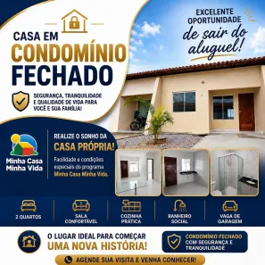 Casa com 2 Quartos à venda, 56m² no Santa Tereza, Parnamirim
