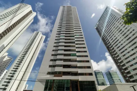 Apartamento com 3 Quartos para alugar, 124m² no Boa Viagem, Recife