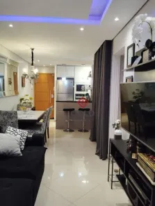 Apartamento com 2 Quartos à venda, 56m² no Vila Valparaíso, Santo André