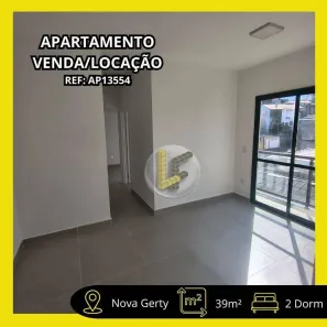 Apartamento com 2 Quartos para venda ou aluguel, 39m² no Nova Gerty, São Caetano do Sul