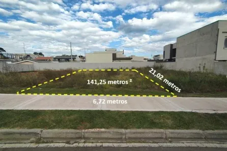 Lote/Terreno à venda, 141m² no Capela Velha, Araucária