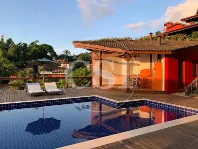 Casa de Condomínio com 4 Quartos à venda, 500m² no Itaguassú, Ilhabela