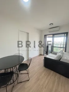 Apartamento com 1 Quarto para alugar, 38m² no Brooklin Paulista, São Paulo
