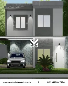 Casa com 3 Quartos à venda, 133m² no Jardim Carvalho, Ponta Grossa