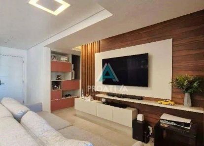 Apartamento com 3 Quartos à venda, 103m² no Vila Assunção, Santo André