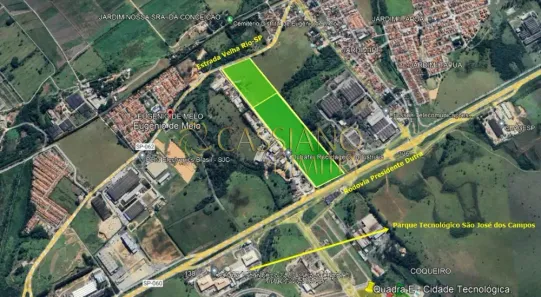 Lote/Terreno à venda, 240000m² no Eugênio de Mello, São José dos Campos