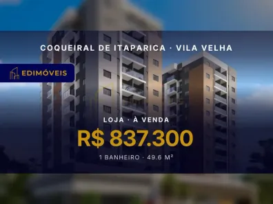 Ponto Comercial à venda, 49m² no Coqueiral de Itaparica, Vila Velha