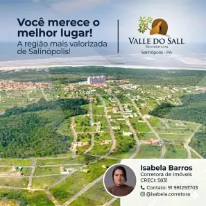 Lote/Terreno à venda, 253m² no , Salinópolis