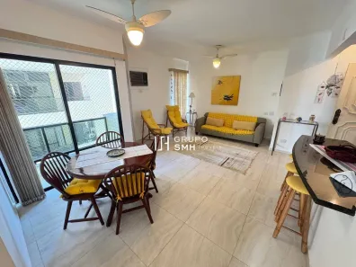 Apartamento com 3 Quartos para venda ou aluguel, 90m² no Loteamento João Batista Julião, Guarujá