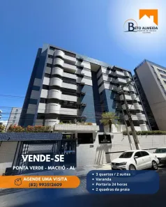 Apartamento com 3 Quartos à venda, 79m² no Jatiúca, Maceió