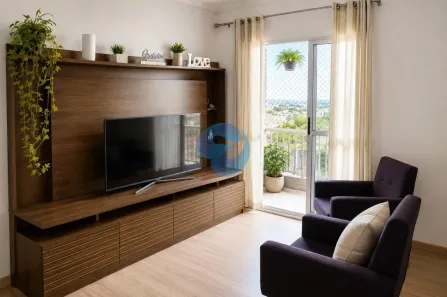 Apartamento com 2 Quartos à venda, 50m² no Wanel Ville, Sorocaba