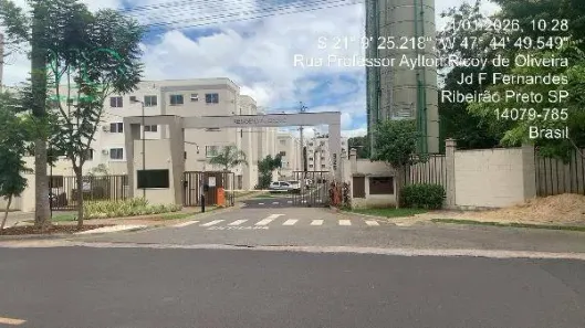 Apartamento com 2 Quartos à venda, 40m² no Jardim Ouro Branco, Ribeirão Preto