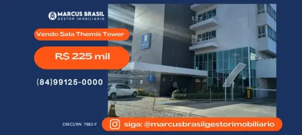 Sala Comercial à venda, 34m² no Lagoa Nova, Natal