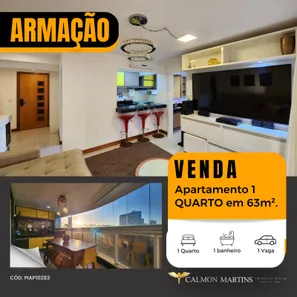 Apartamento com 1 Quarto à venda, 63m² no Jardim Armação, Salvador