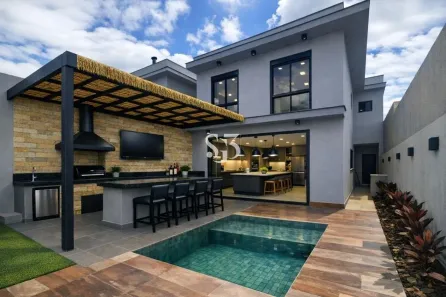 Sobrado com 3 Quartos à venda, 188m² no Vila Monte Alegre, Paulínia