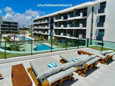 Flat com 1 Quarto para alugar, 27m² no , Ipojuca
