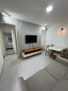 Apartamento com 2 Quartos para alugar, 44m² no Industrial, Camaçari