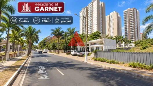 Apartamento com 3 Quartos para alugar, 121m² no Parque Residencial Nardini, Americana
