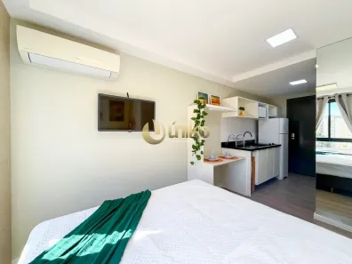 Apartamento com 1 Quarto para alugar, 18m² no Centro, Curitiba