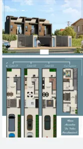 Sobrado com 2 Quartos à venda, 85m² no Morretes, Itapema