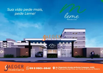 Apartamento com 2 Quartos à venda, 49m² no Flodoaldo Pontes Pinto, Porto Velho