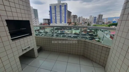 Apartamento com 2 Quartos para alugar, 60m² no Guilhermina, Praia Grande