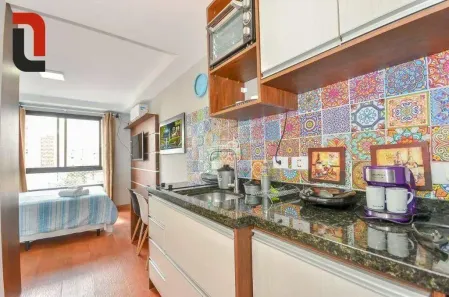 Apartamento com 1 Quarto à venda, 17m² no Centro, Curitiba