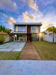 Casa de Condomínio com 4 Quartos para alugar, 280m² no Alphaville (Abrantes), Camaçari
