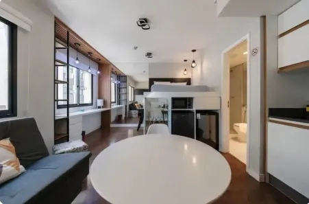 Apartamento com 1 Quarto à venda, 56m² no Indianópolis, São Paulo