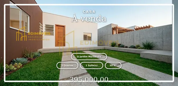 Casa com 2 Quartos à venda, 59m² no Jardim Marilândia, Vila Velha