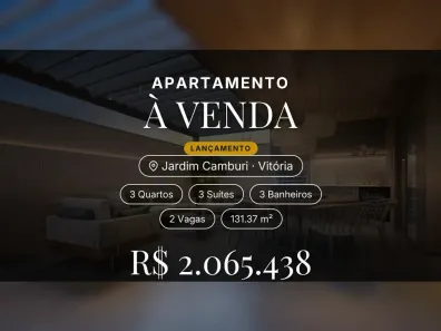 Apartamento com 3 Quartos à venda, 131m² no Jardim Camburi, Vitória