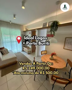 Apartamento com 2 Quartos à venda, 37m² no Distrito Industrial II, Manaus