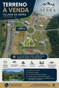 Lote/Terreno à venda, 1003m² no Loteamento Comercial e Residencial Village da Serra, Tremembé