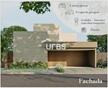 Casa com 4 Quartos à venda, 220m² no Jardins Atenas, Goiânia