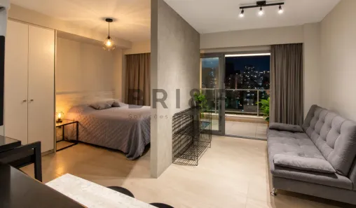 Apartamento com 1 Quarto para alugar, 41m² no Brooklin Paulista, São Paulo