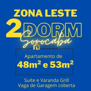 Apartamento com 2 Quartos à venda, 48m² no Além Ponte, Sorocaba