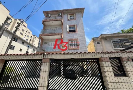 Apartamento com 2 Quartos para alugar, 60m² no Boqueirão, Santos