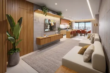 Apartamento com 3 Quartos à venda, 104m² no Jardim Goiás, Goiânia