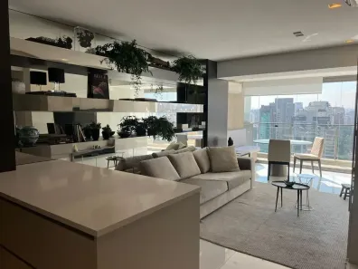 Apartamento com 1 Quarto para alugar, 71m² no Vila Nova Conceição, São Paulo