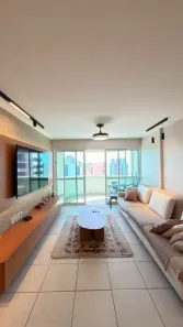 Apartamento com 3 Quartos para alugar, 120m² no Ponta Verde, Maceió