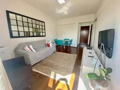 Apartamento com 1 Quarto para alugar, 70m² no Ponta da Praia, Santos