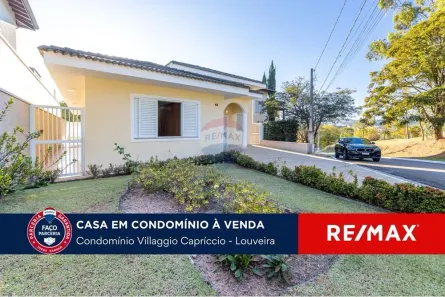 Casa de Condomínio com 4 Quartos à venda, 305m² no Villaggio Capríccio, Louveira