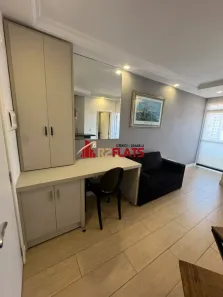 Flat com 1 Quarto para alugar, 34m² no Indianópolis, São Paulo